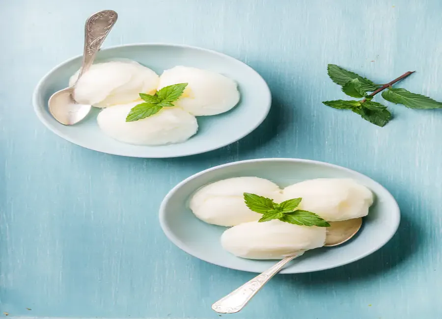 Glace au génépi