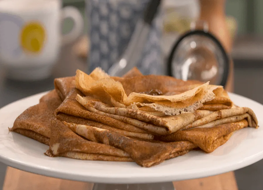 Crêpes et caramel laitier par laurent mariotte