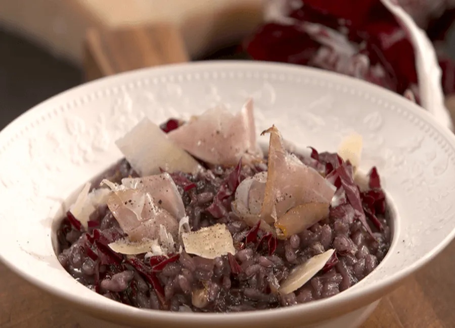 Risotto rose par laurent mariotte