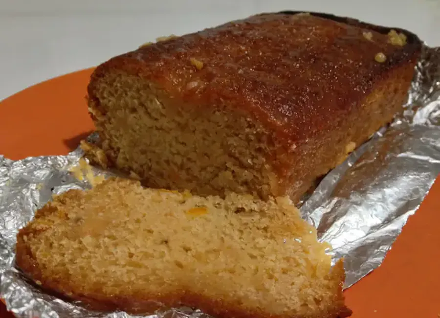Pain d'épices fabuleux aux ecorces d'orange confite et au chocolat blanc