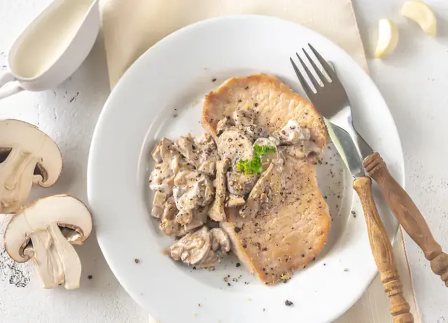 Filet mignon au roquefort et au porto
