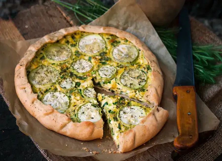 Courgettes au fromage de chèvre