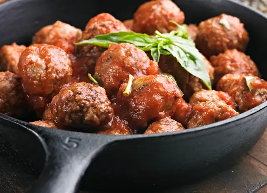 Boulettes de viande au basilic