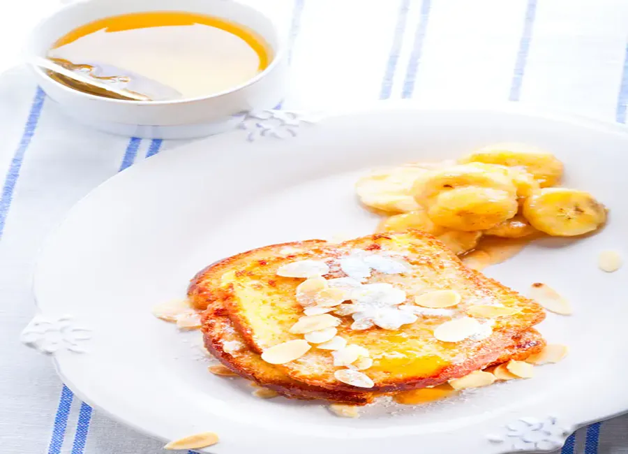 Brioche perdue au caramel (spécial enfant)