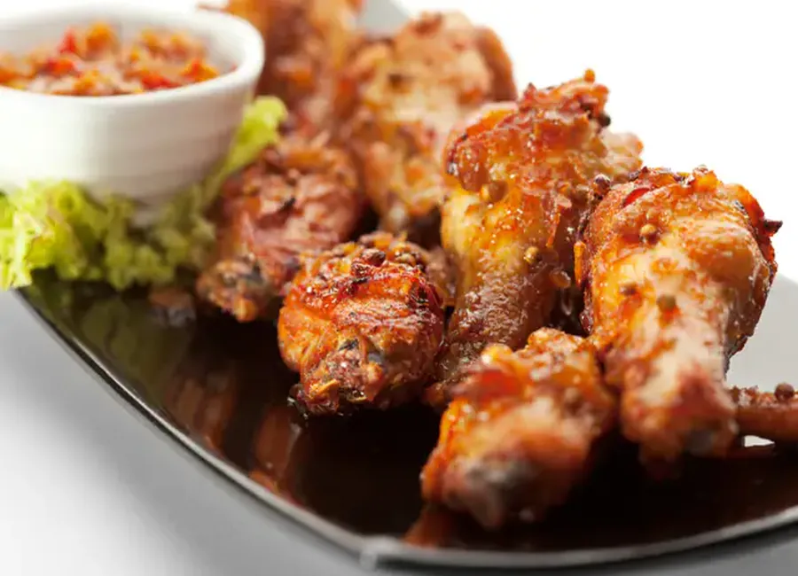 Ailerons de poulet marinés