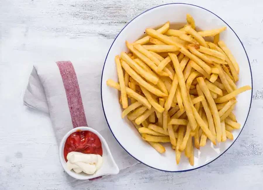Frites maison au four