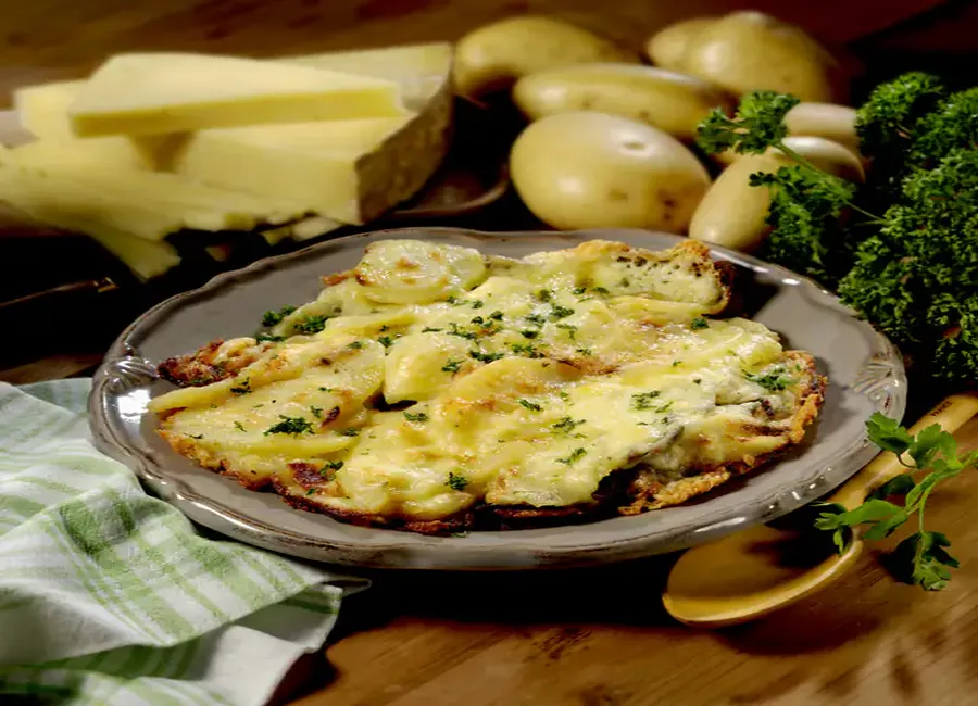 Pommes de terre au cantal