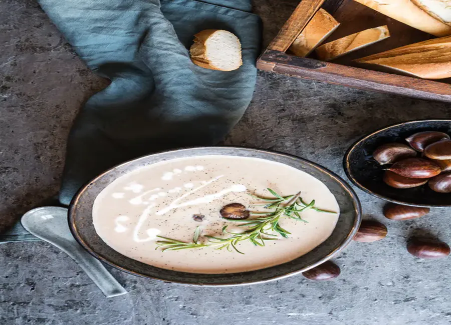 Soupe ardéchoise à la châtaigne