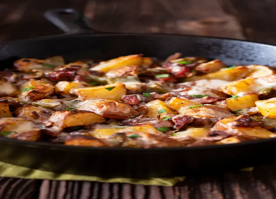 Poêlée campagnarde aux pommes de terre