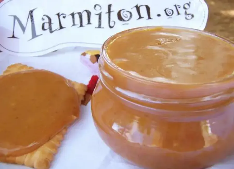 Caramel crémeux des barres chocolatées