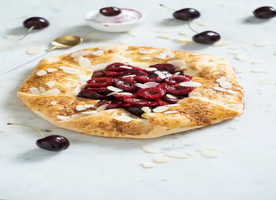 Tarte rustique à la cerise