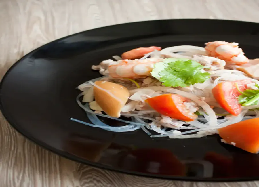 Salade de pâtes piquante