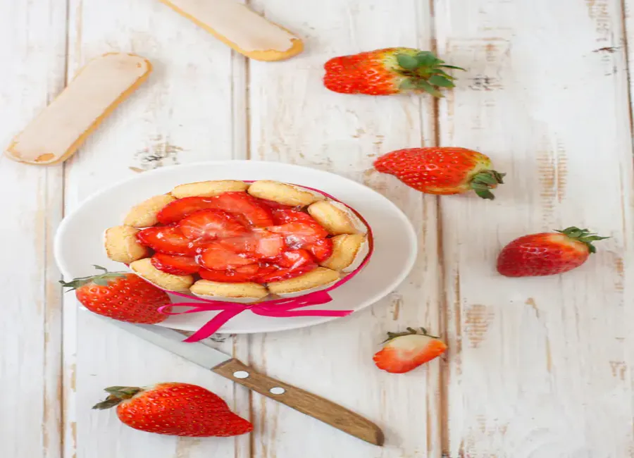 Mini charlottes aux fraises