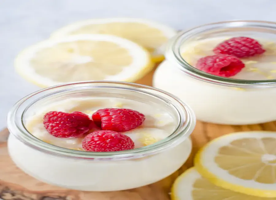 Mousse citronnée au fromage blanc