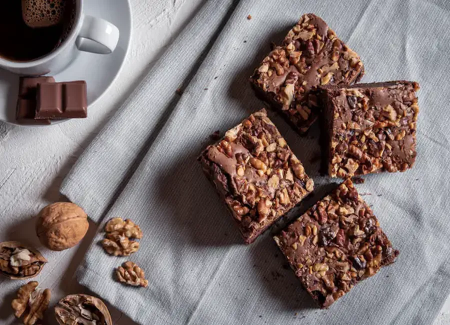 Brownie café-noix de pécan