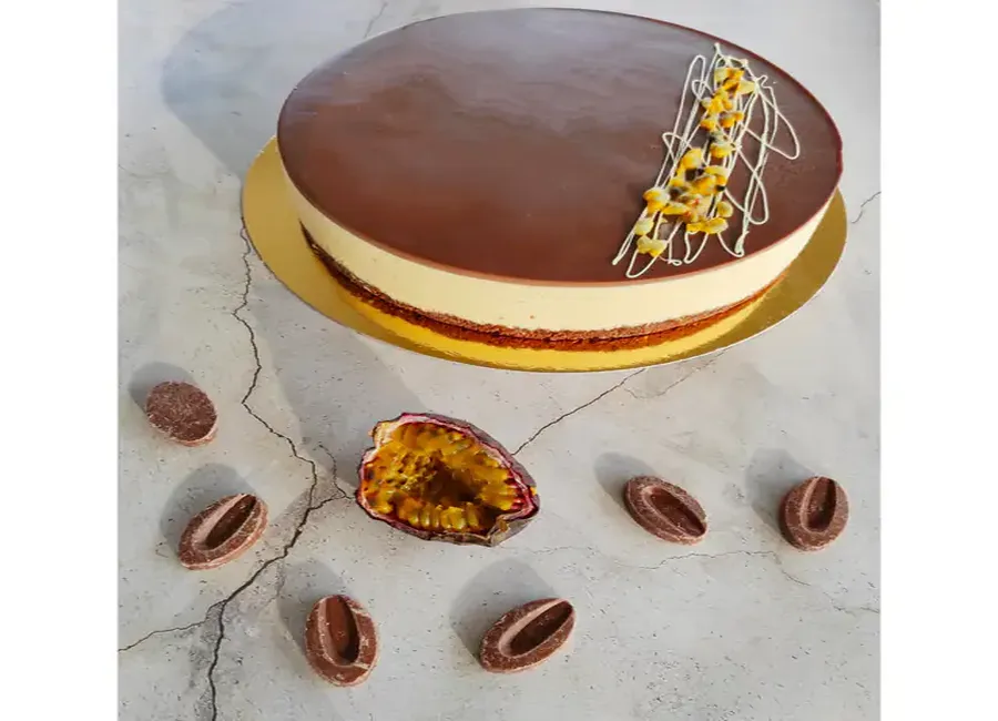 Entremet passion chocolat