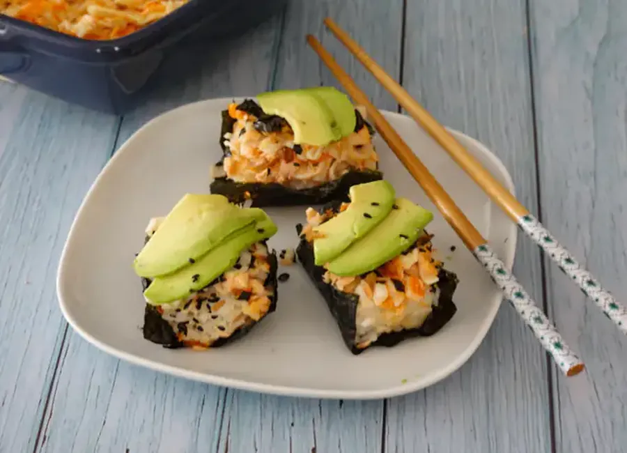 Baked sushi