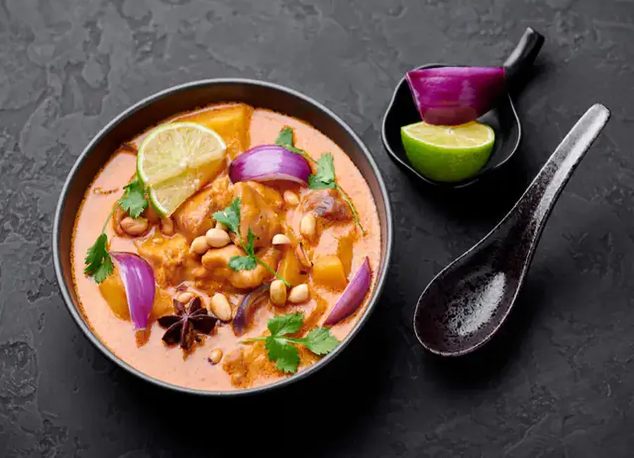 Curry de volaille façon thaï