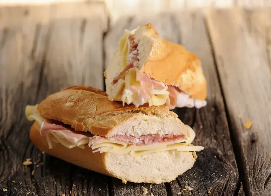 Sandwich jambon fromage du dimanche soir by fred