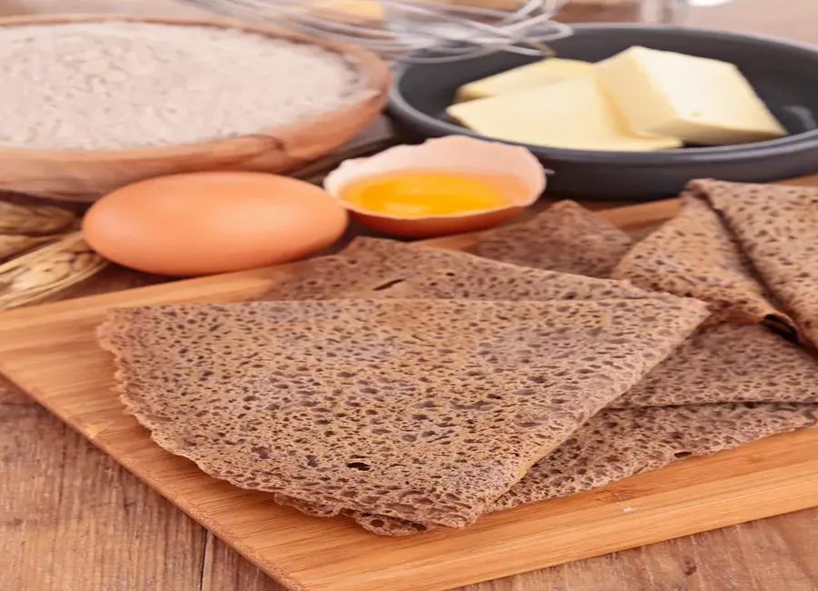 Crêpes au sarrasin et au cidre