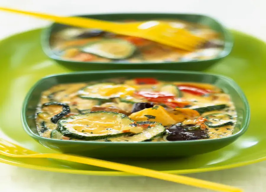 Petits flans aux légumes du soleil