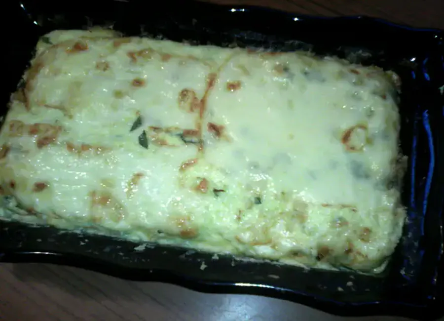Râpé de courgettes en gratin