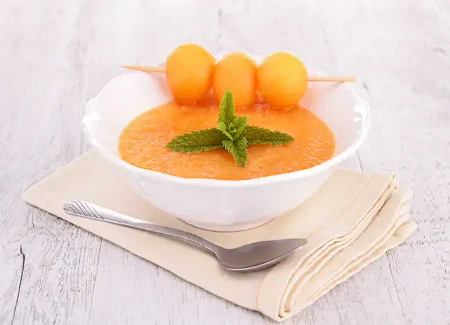 Soupe de melon