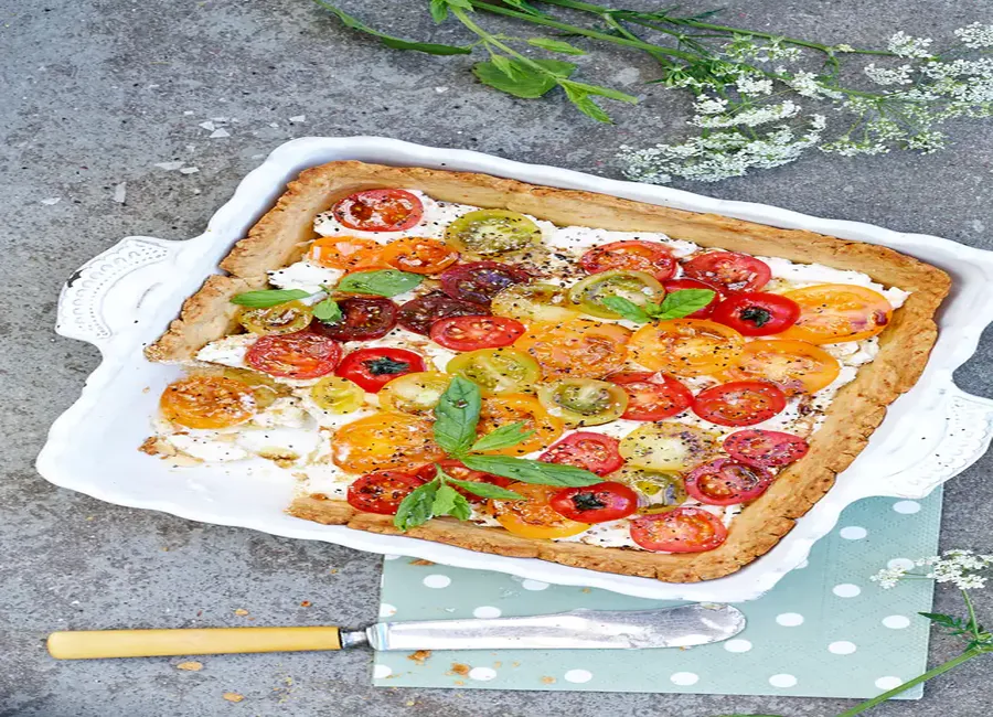 Tarte salée à la ricotta