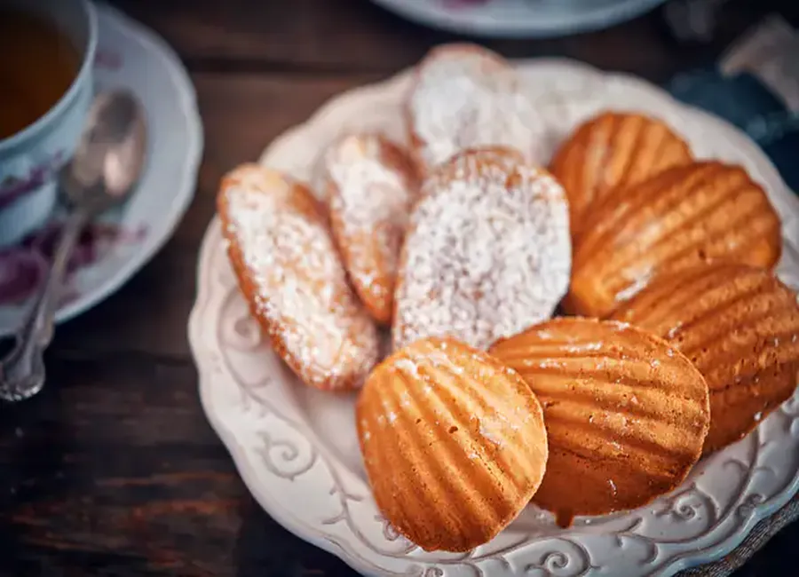 Madeleines à la vanille de romina