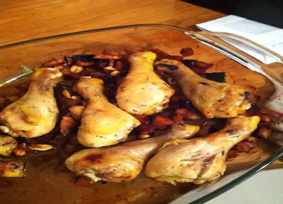Pilons de poulets sucrés-salés façon camille