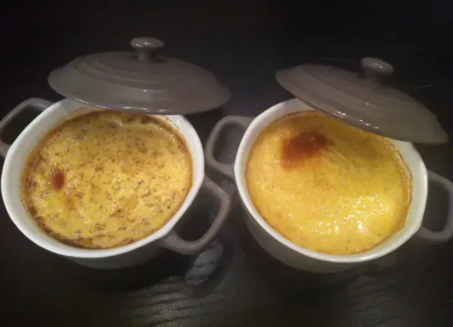Crème aux oeufs à la fleur d'oranger