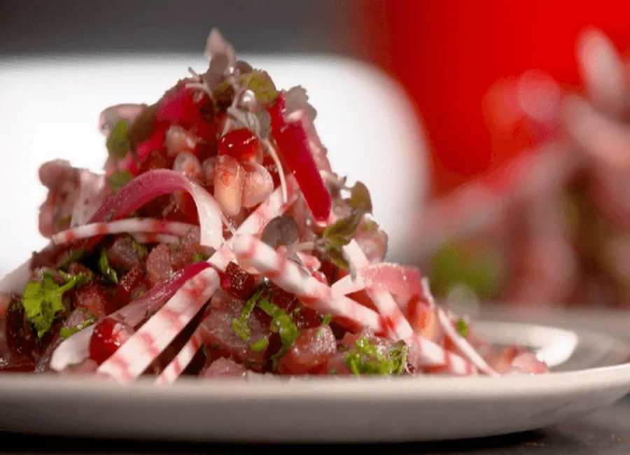 Tartare de thon de mohamed cheikh