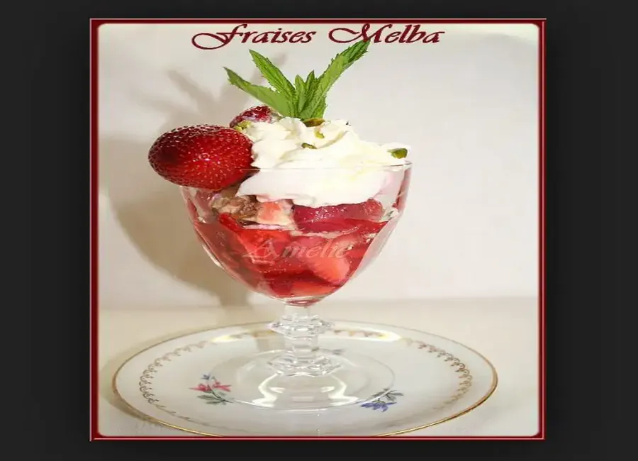 Fraise melba