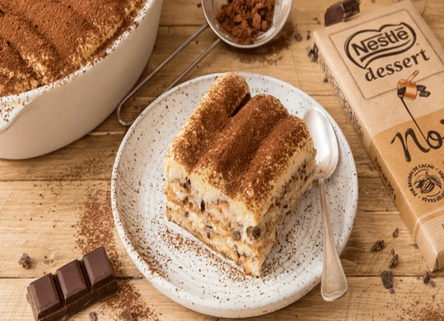 Tiramisu aux pépites de chocolat nestlé dessert®