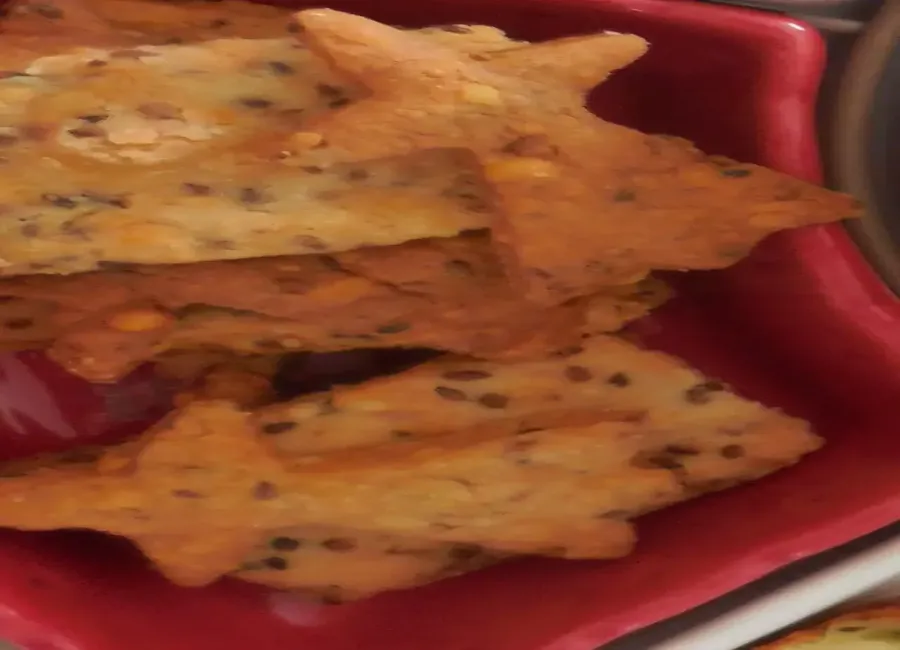 Sablés au comté et au sésame