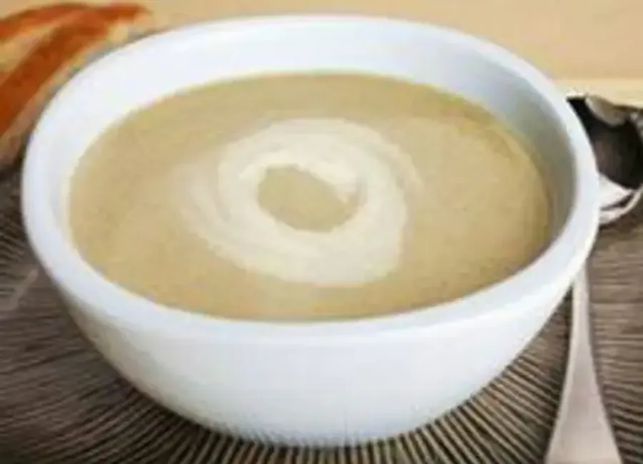 Velouté de champignons de paris