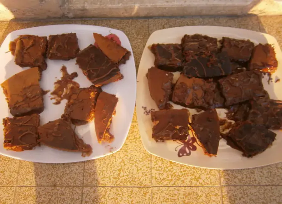 Brownies minute à la pâte à tartiner