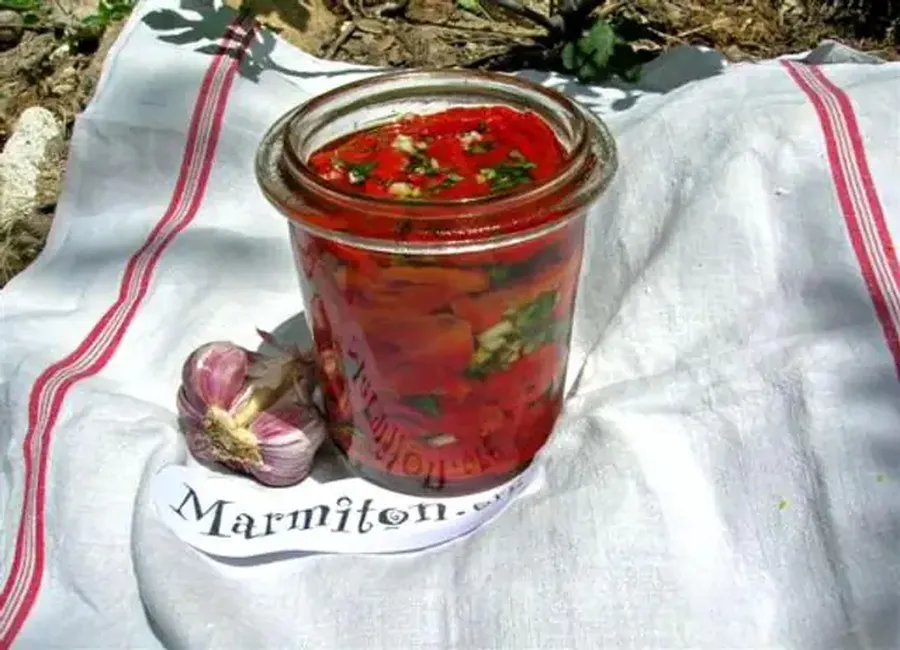 Coulis de poivron rouges
