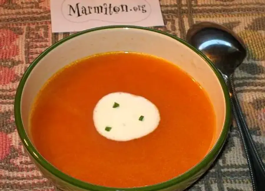 Tourin à la tomate de papi