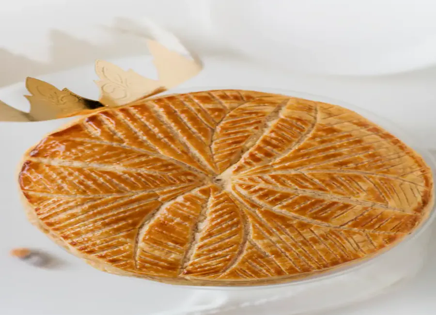 Galette des rois très onctueuse et light
