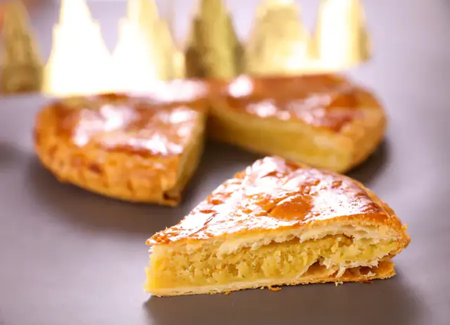 Galette des rois à la crème frangipane