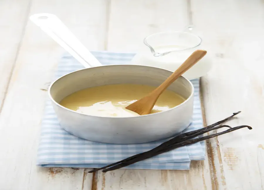 Crème anglaise au micro-ondes
