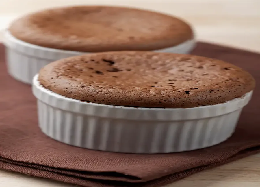 Minis gâteaux chocolat litchi