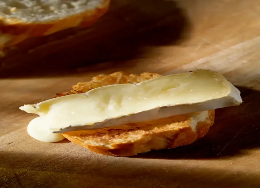 Délice fondant de brie aux herbes