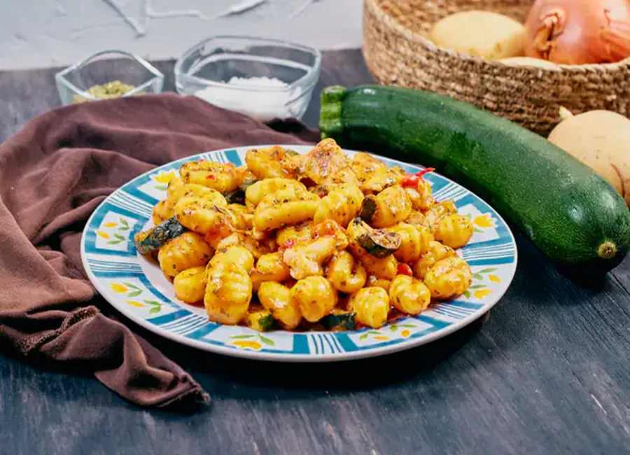 Gnocchis aux courgettes