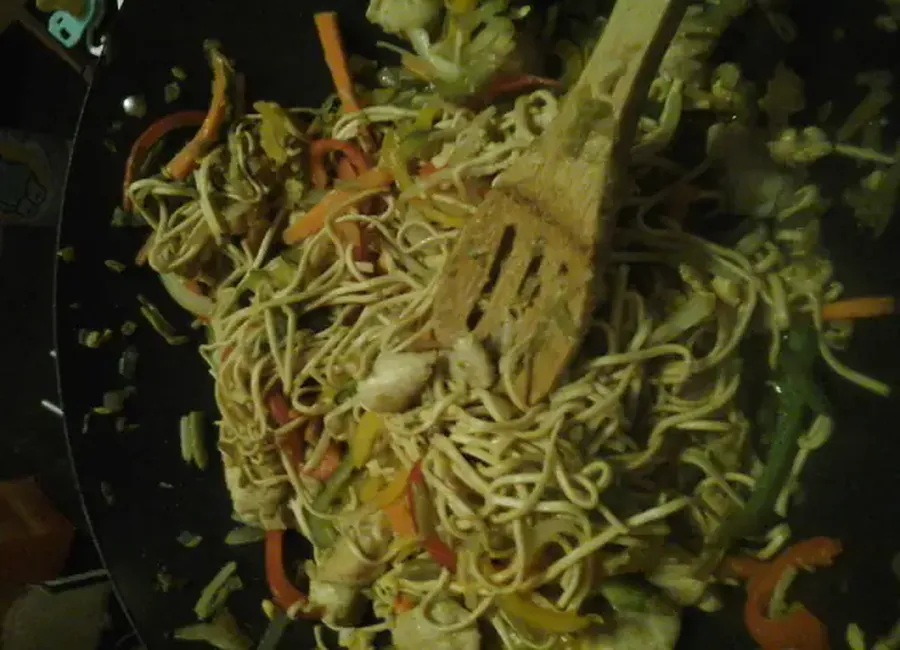 Sauté de mines (nouilles) chinoises