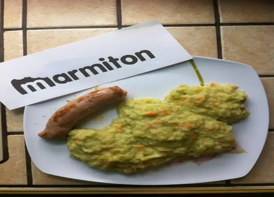 Purée onctueuse trois couleurs