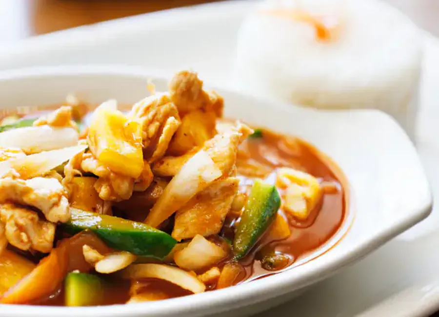 Voyage d'un poulet en asie