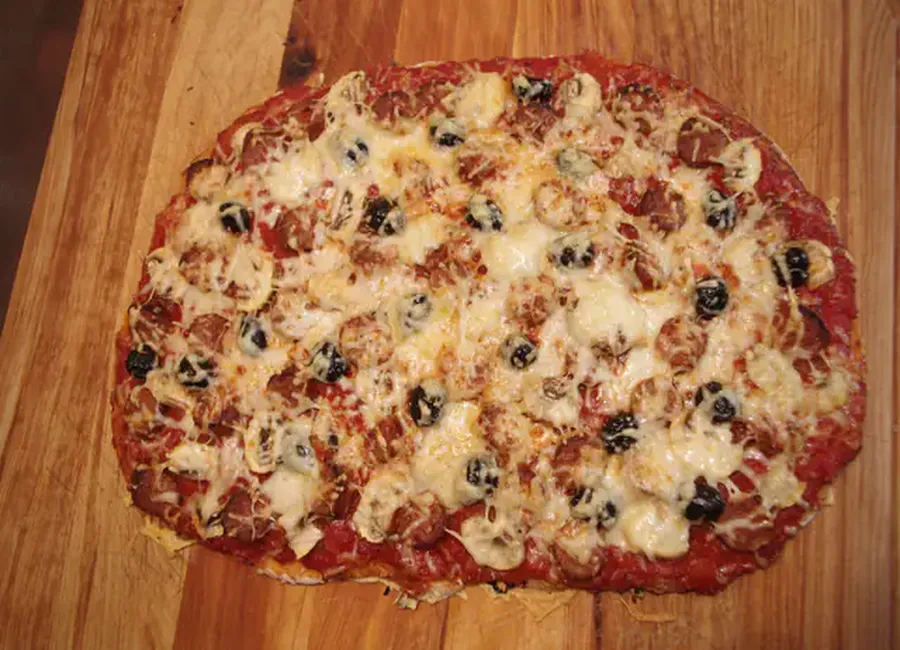 Pizza froide chorizo origan