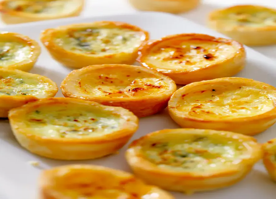 Petits flans de poireau au surimi